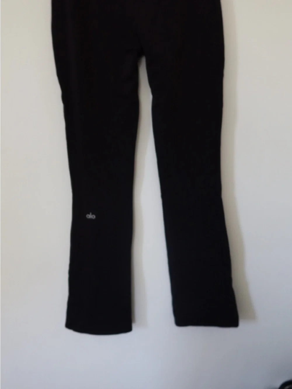 ALO Black Women's High-Waist Flared Pants